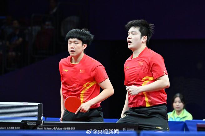 乒乓球男团决赛中国vs韩国对阵
