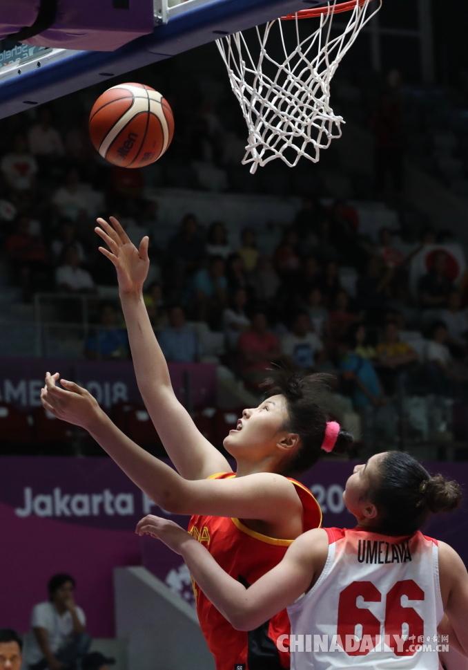 女篮半决赛中国对日本