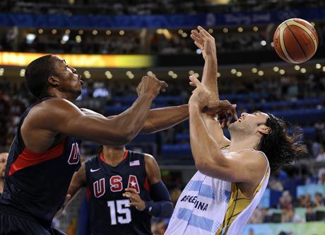 美国对阿根廷男篮2008